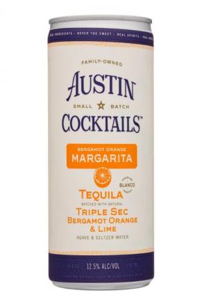 Austin Cocktails - Bergamot Orange Margarita (200ml 4 pack cans) (200ml 4 pack cans)