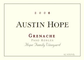 Austin Hope - Grenache Paso Robles 2014